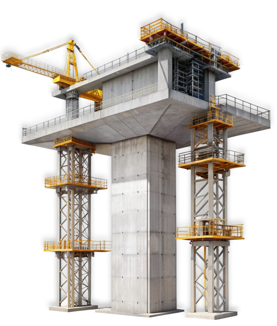 torre en construcción